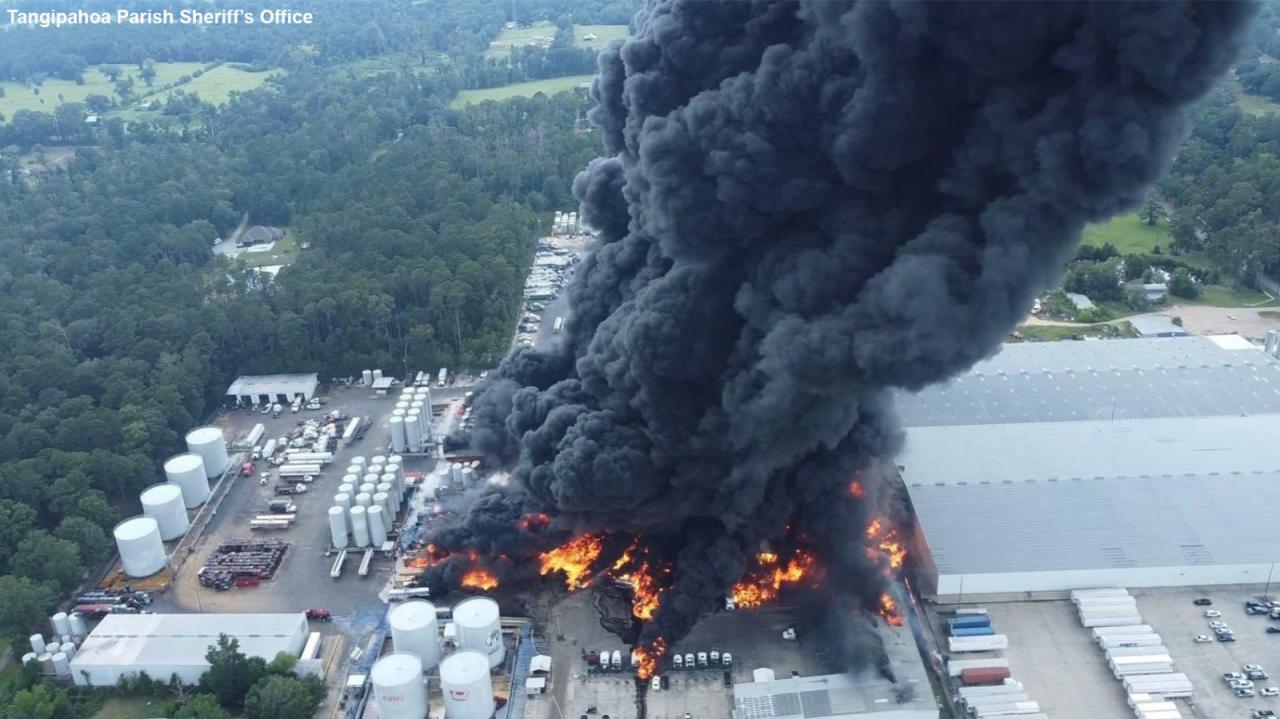 Louisiana explosion at Roseland business in Tangipahoa Parish prompts ...